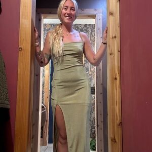 Petal & Pup Sage Dress